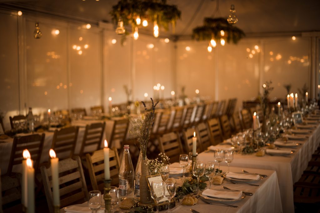 Diner de mariage au Manoir de la Fresnaye à Réminiac